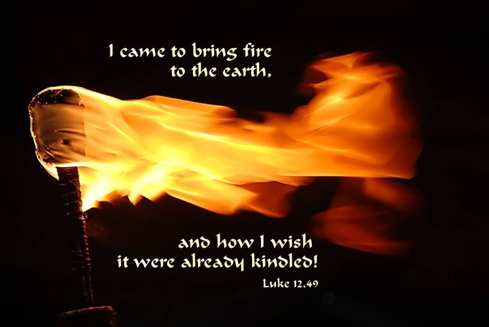 fire of the holy ghost scriptures